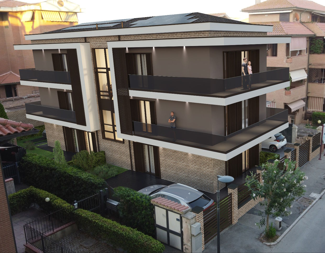 Appartamenti Trifoglio render