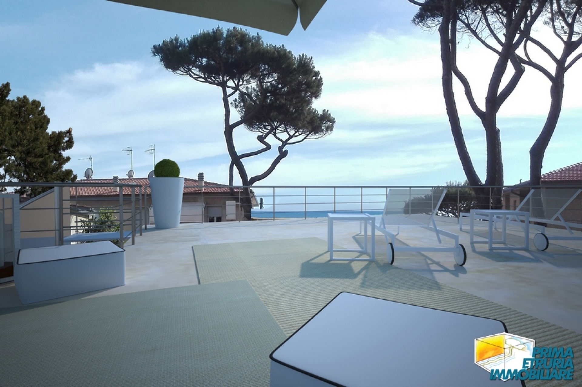 APPARTAMENTO DI PROSSIMA REALIZZAZIONE CON FANTASTICO SOLARIUM - ZONA ROSMARINA -
