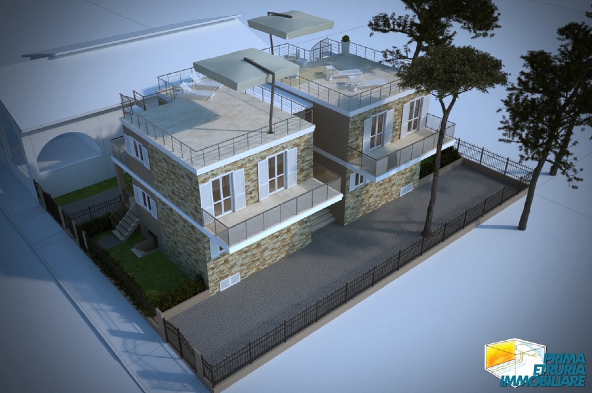 APPARTAMENTO DI PROSSIMA REALIZZAZIONE CON FANTASTICO SOLARIUM  VISTA MARE - ZONA ROSMARINA -