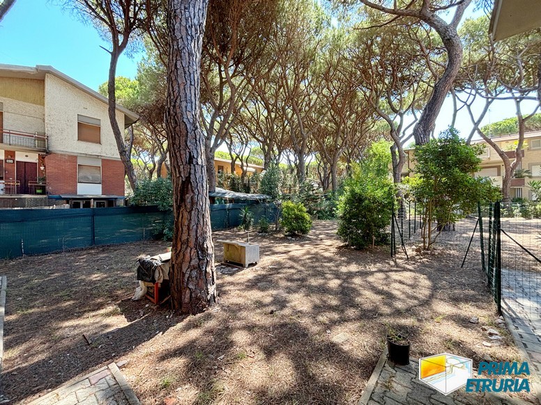 Trilocale con grande giardino privato a meno di 200 metri dal mare - ZONA ROSMARINA -